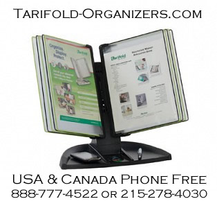 Tarifold-TDBL291 Contemporary Desktop Organizer