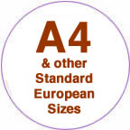 Tarifold A4 and other European sizes.