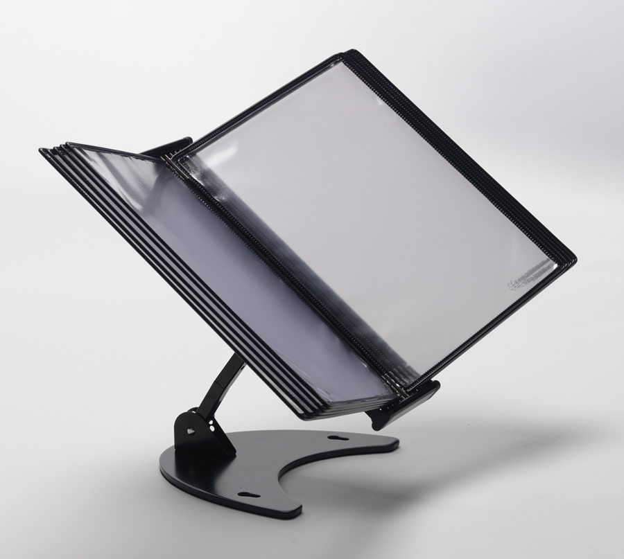 Tarifold 3D Deskstand in Portrait mode.