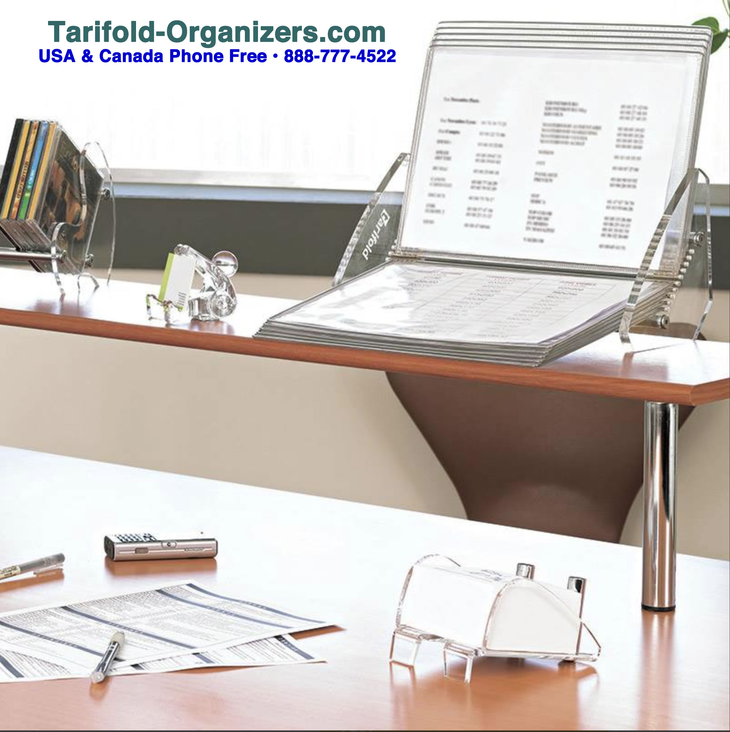 Tarifold Organizers for Office Use.