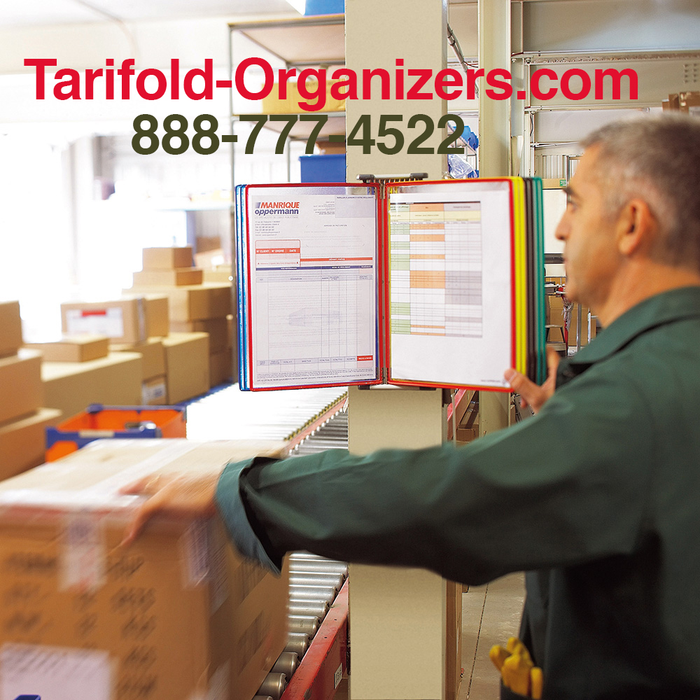 Tarifold Organizers - Wall Units for factories and industrial production.