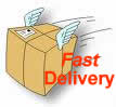 Fast delivery.