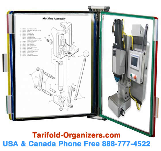 Tarifold 5-Pocket Wall Unit Starter Set - IN-STOCK for immediate shipment.