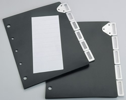 Tarifold Index Set Tabs.