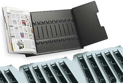 Tarifold 50411 Catalog Starter Rack with 12 sections.