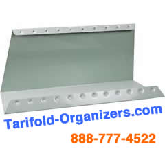 Tarifold D206 Desk Stand base for holding up to 60 organizers pockets.