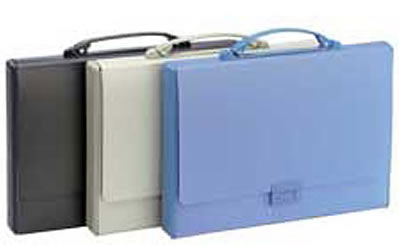 Tarifold opaque briefcases.