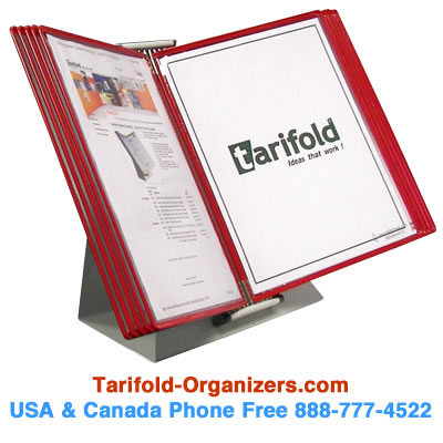 Tarifold Desk Stands Tarifold Desk Units Tarifold Organizers Com